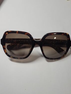 Kate Spade Tortoiseshell Oversized Women's Sunglasses - Brown